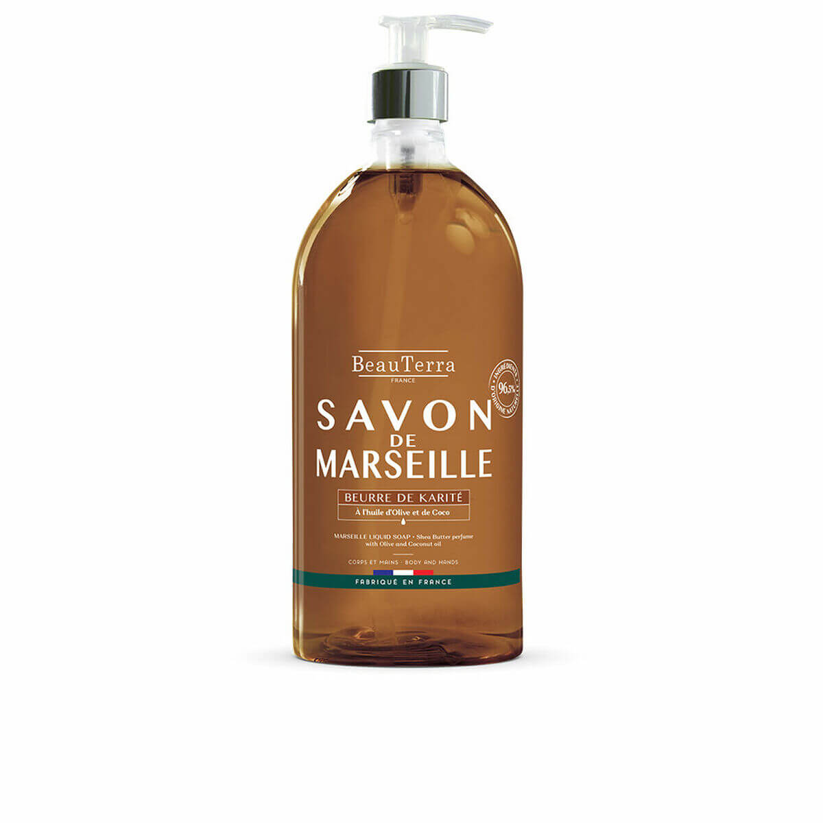 Течен сапун Beauterra Savon de Marseille Масло от Ший 1 L