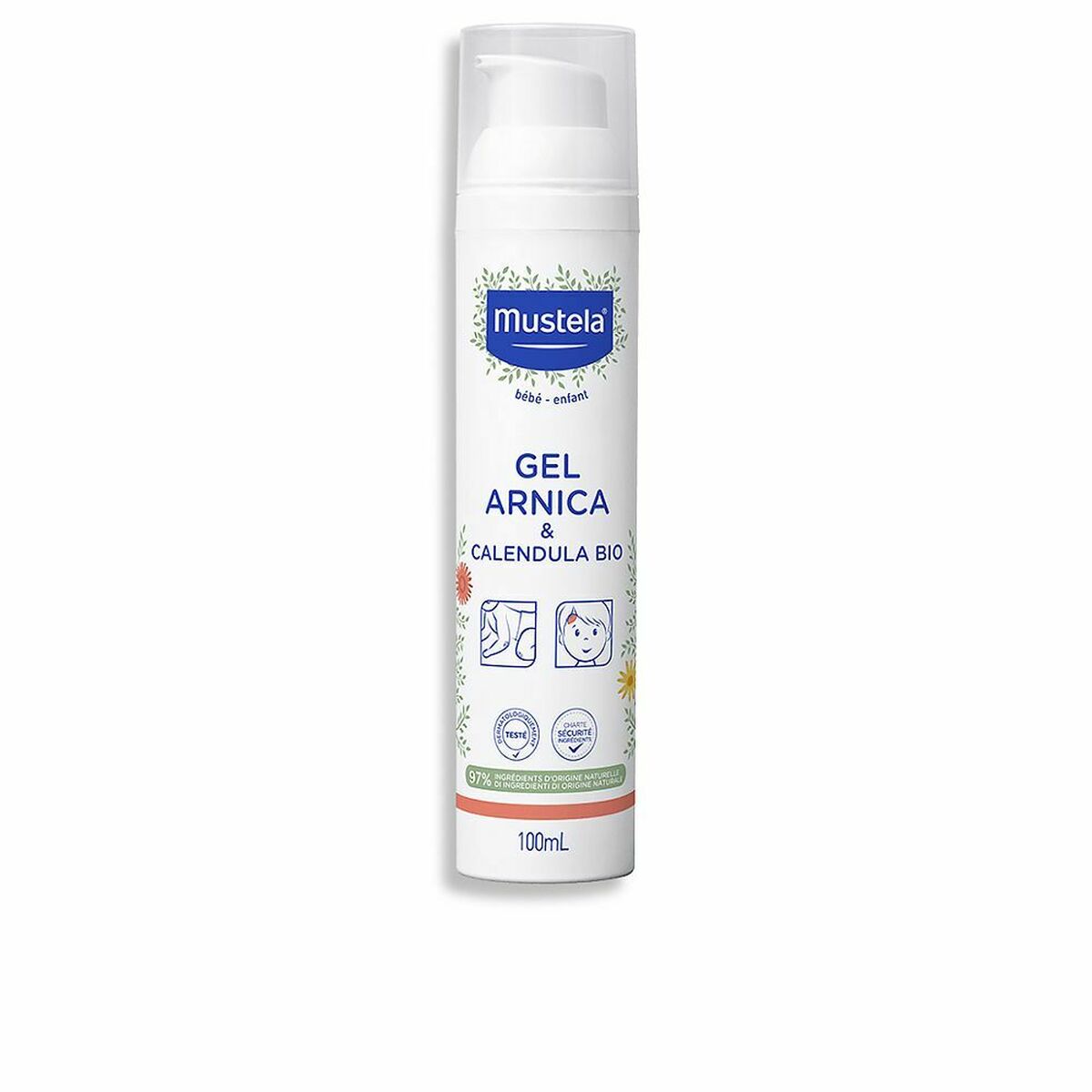 Hydrating Baby Lotion Mustela 1996022 Arnica Marigold 100 ml-0