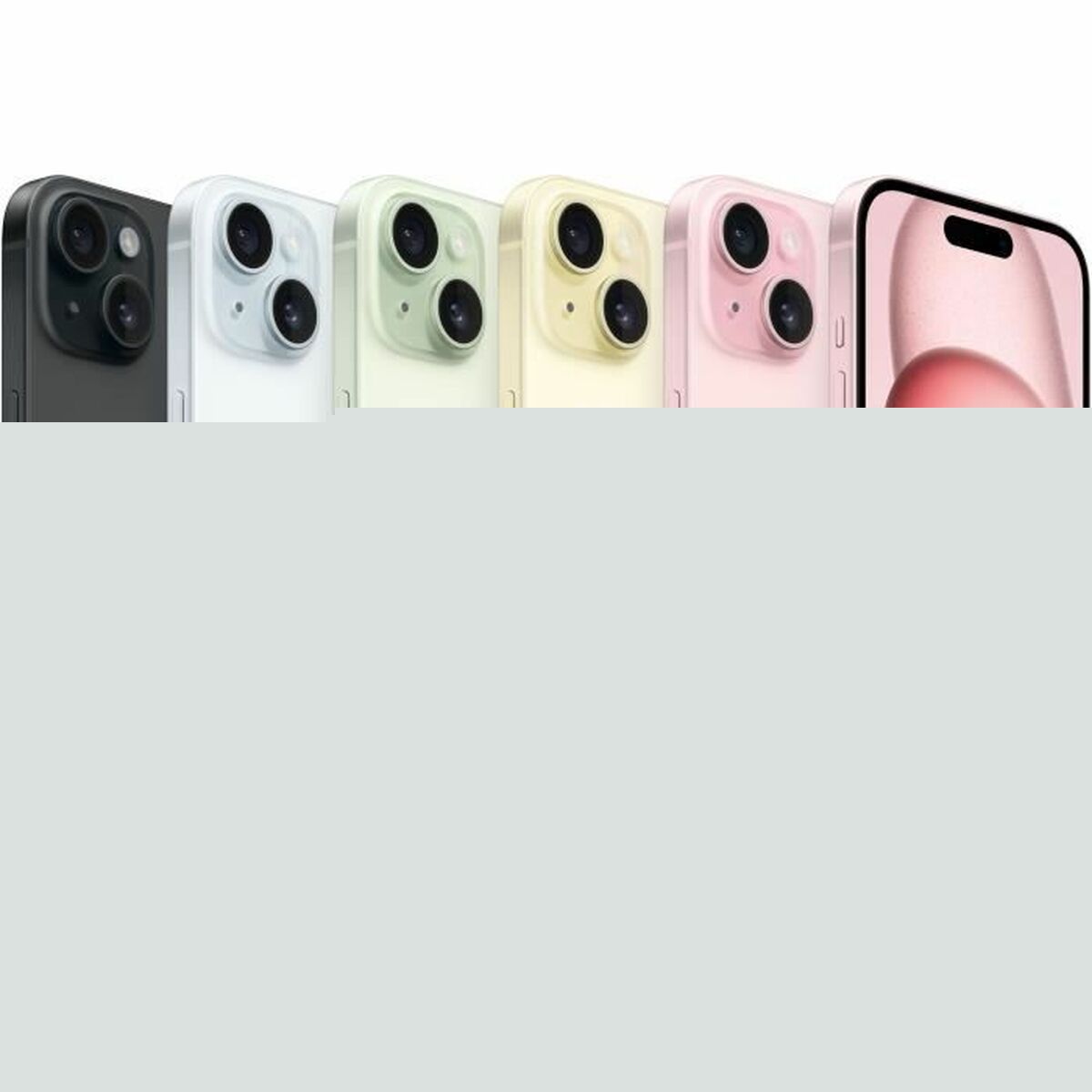 Smartphone Apple iPhone 15 256 GB Black-1