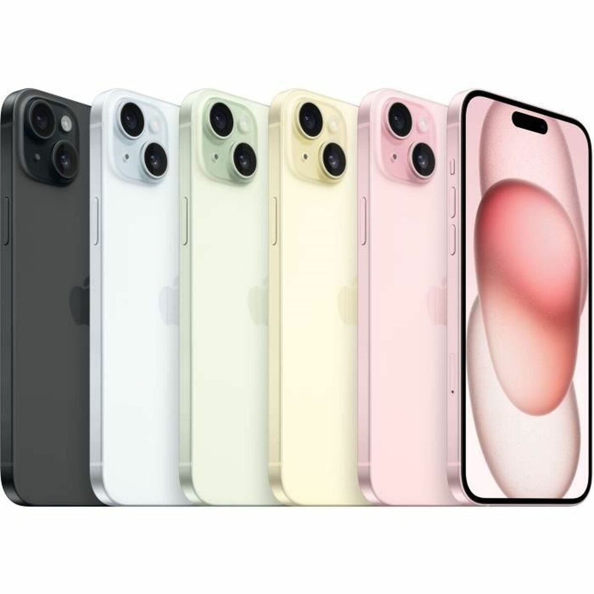 Smartphone Apple iPhone 15 Plus 6,7" 256 GB Blue Black Pink-1