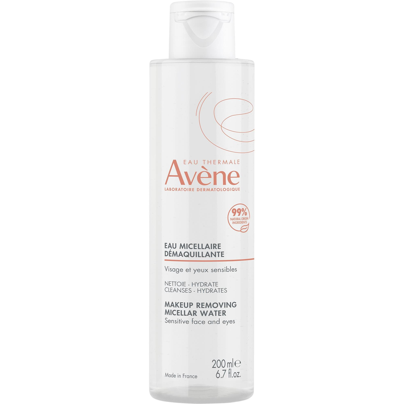 Avene Eau Thermale Makeup Removing Micellar Water Płyn Micelarny Do Demakijażu 200ml (3282770152463)-0