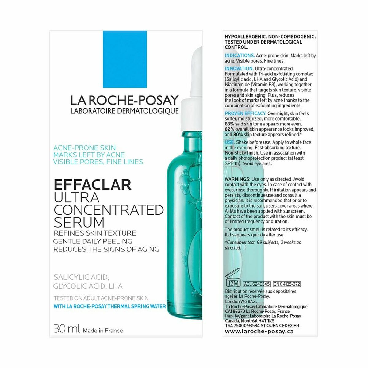 Exfoliating Serum La Roche Posay Effaclar Concentrated (30 ml)-1
