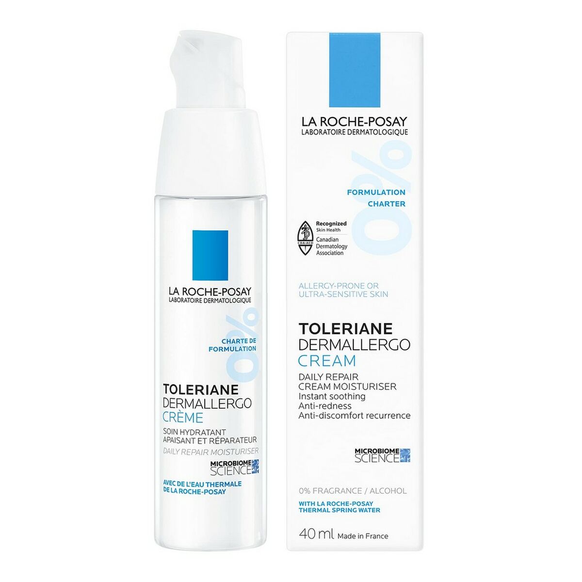 Hydrating Facial Cream La Roche Posay Toleriane Dermallergo Allergic skin 40 ml-0