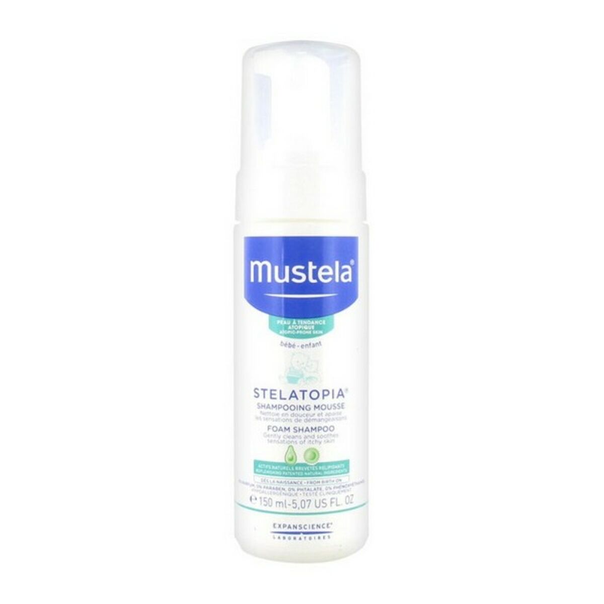 Shampoo Stelatopia Mustela Foam Baby (150 ml)-0