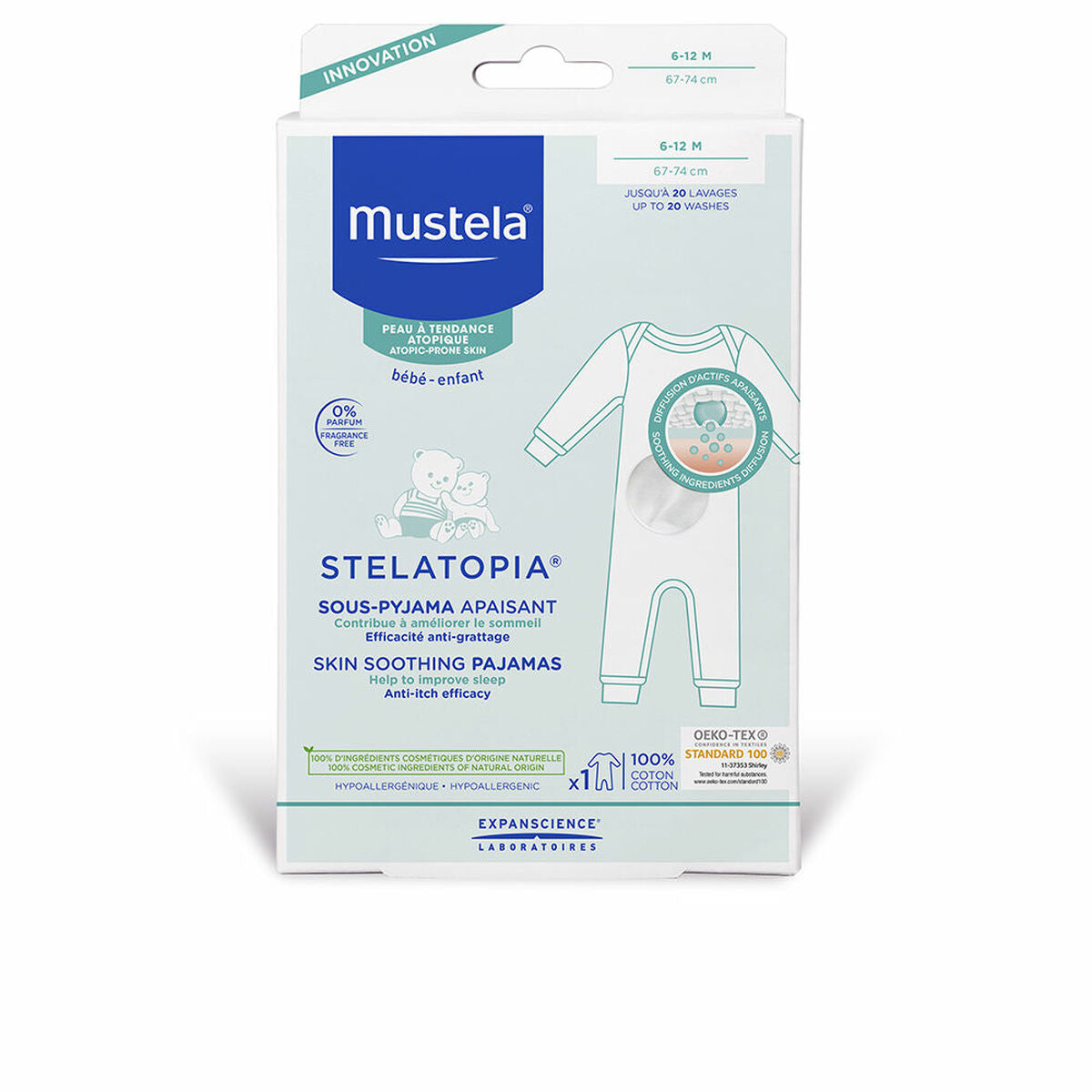 Facial Sun Cream Mustela STELATOPIA-0
