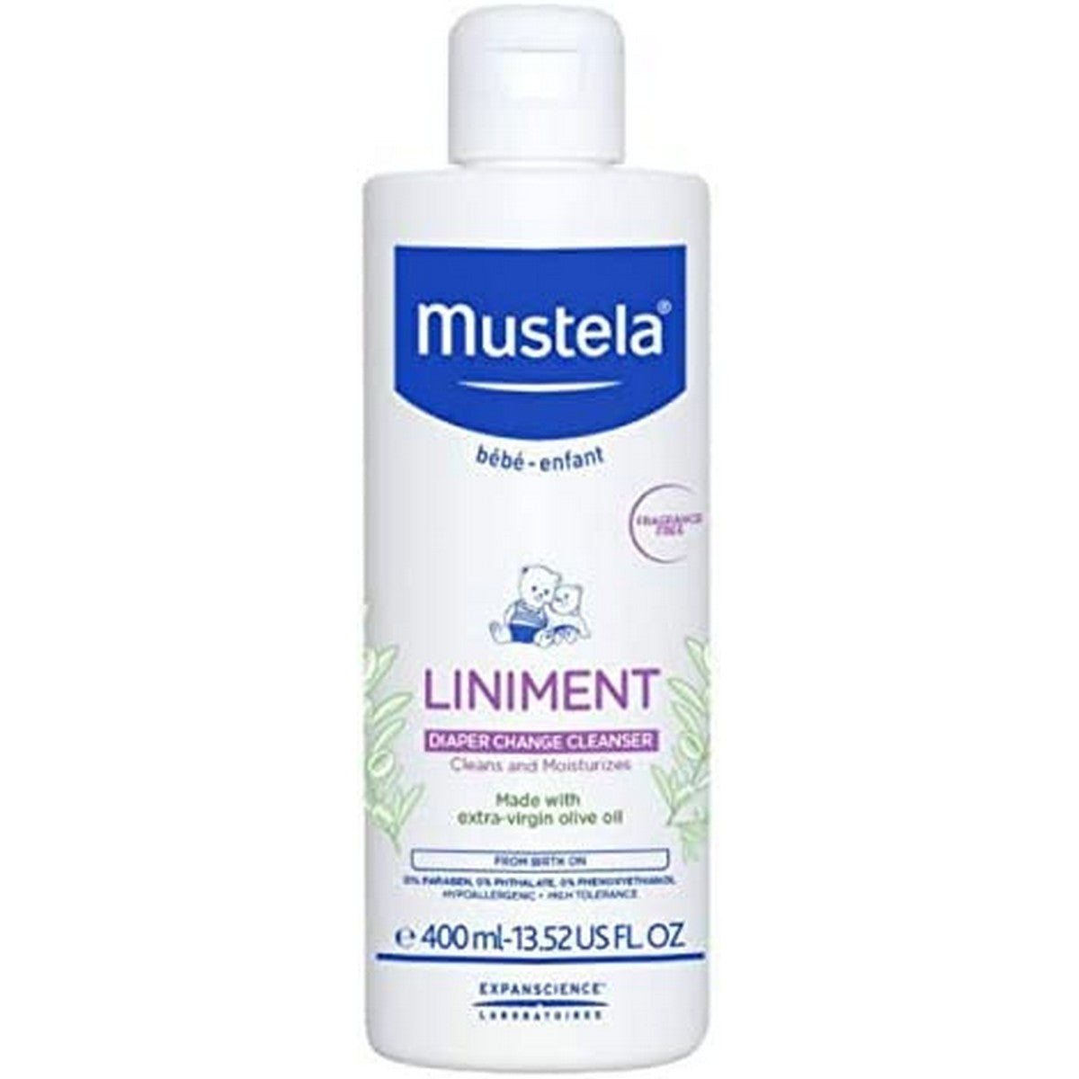 Protective Nappy Cream Mustela (400 ml)-0