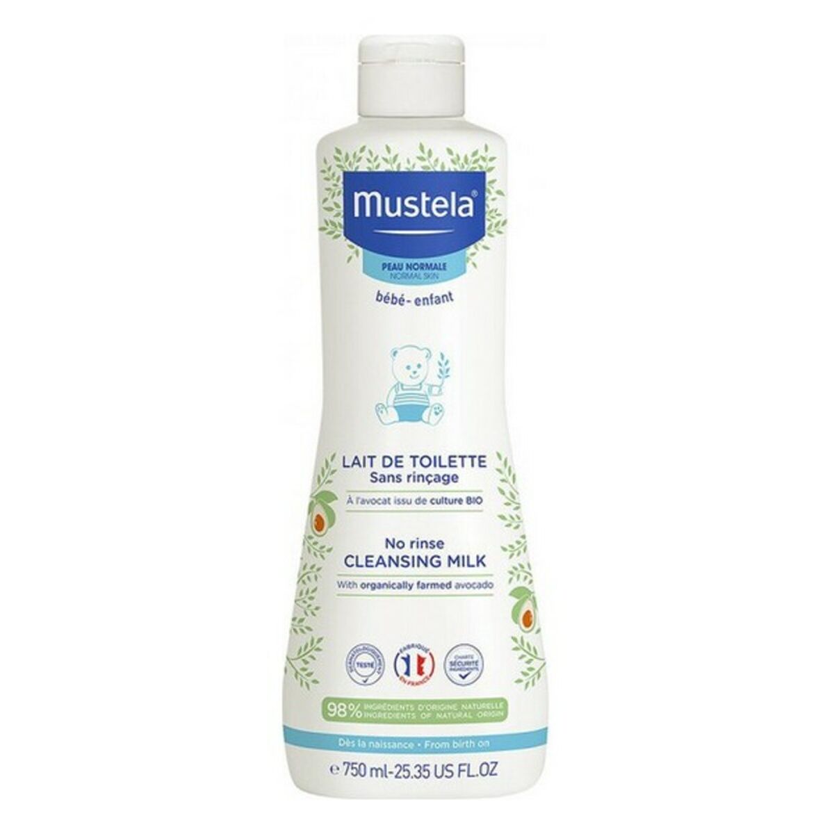 Moisturising Lotion Bébé Mustela (750 ml)-0