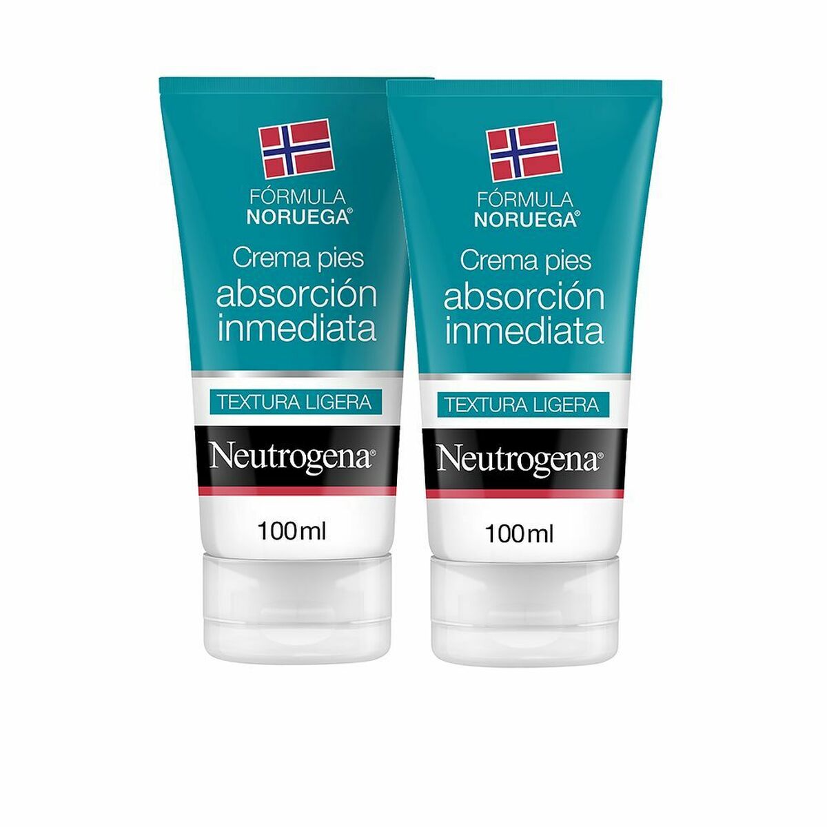 Moisturising Foot Cream Neutrogena instant Absorption (2 x 100 ml)-0
