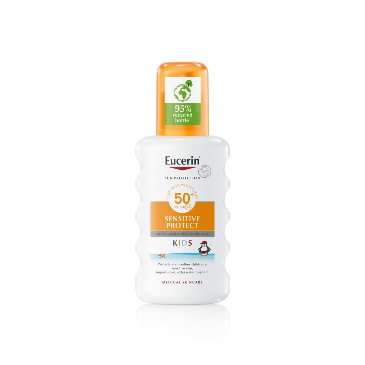 Body Sunscreen Spray Eucerin SENSITIVE PROTECT KIDS Spf 50+ 200 ml-0