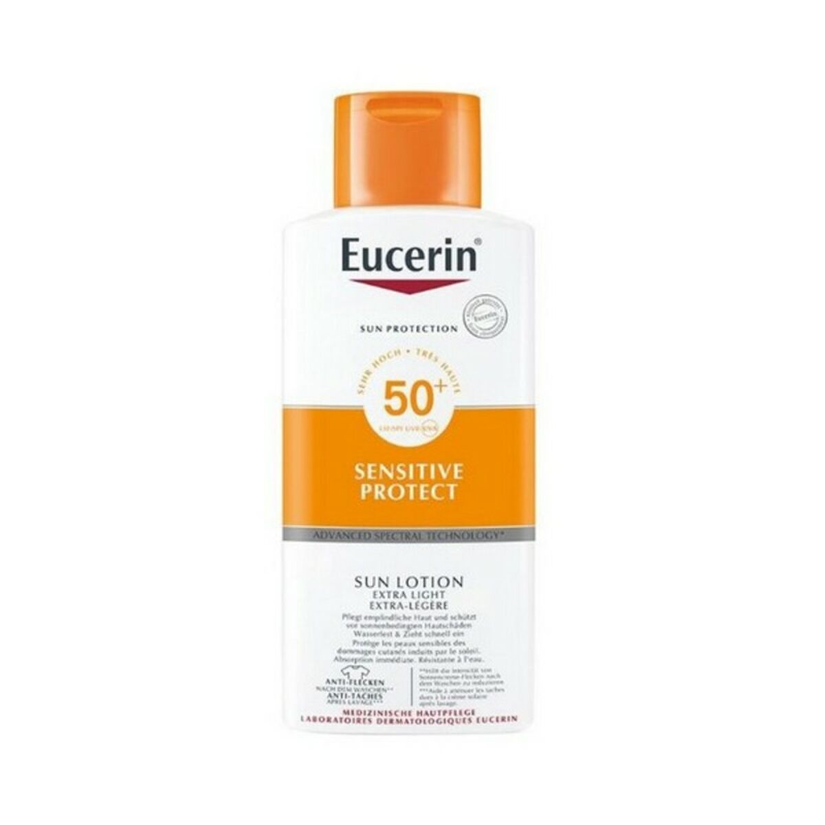 Sun Lotion Sensitive Protect Eucerin Spf 50 SPF 50+-2