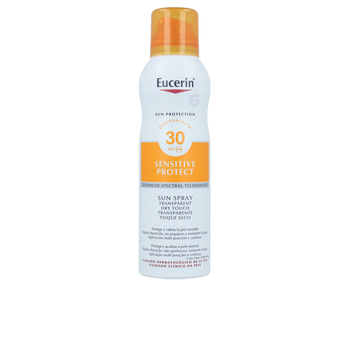 Body Sunscreen Spray Sensitive Eucerin 200 ml-1