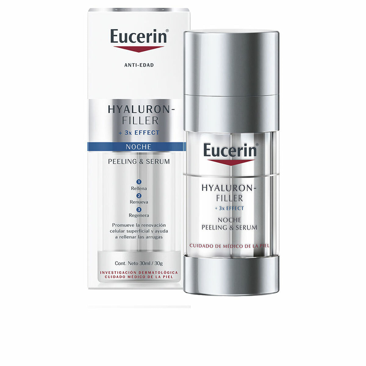 Night-time Anti-ageing Serum Eucerin Hyaluron Fillernight 30 ml-0