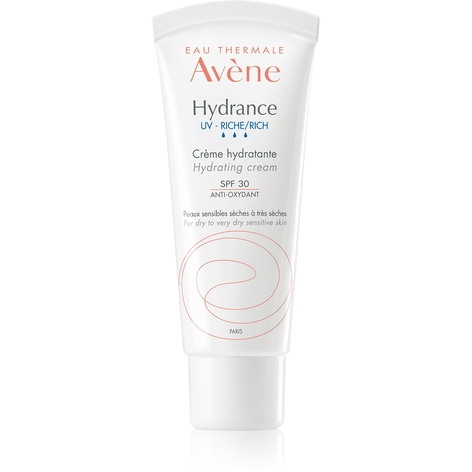 AVENE Hydrance Hydrating Cream SPF 30, rendkívül száraz, dehidratált, érzékeny bőrre, 40 ml (3282770208795)-0