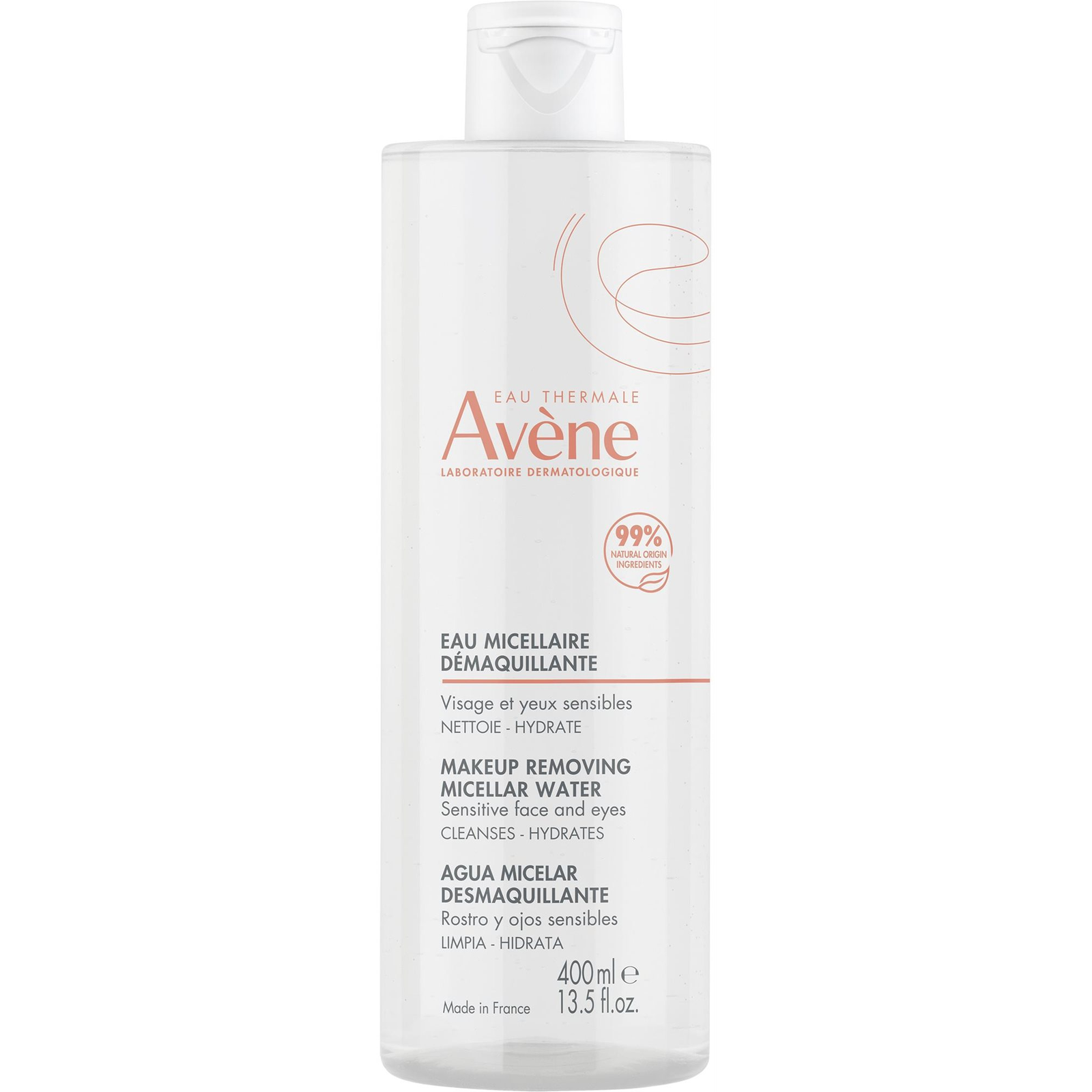 AVENE Sminklemosó micellás víz 400 ml (3282770390179)-0