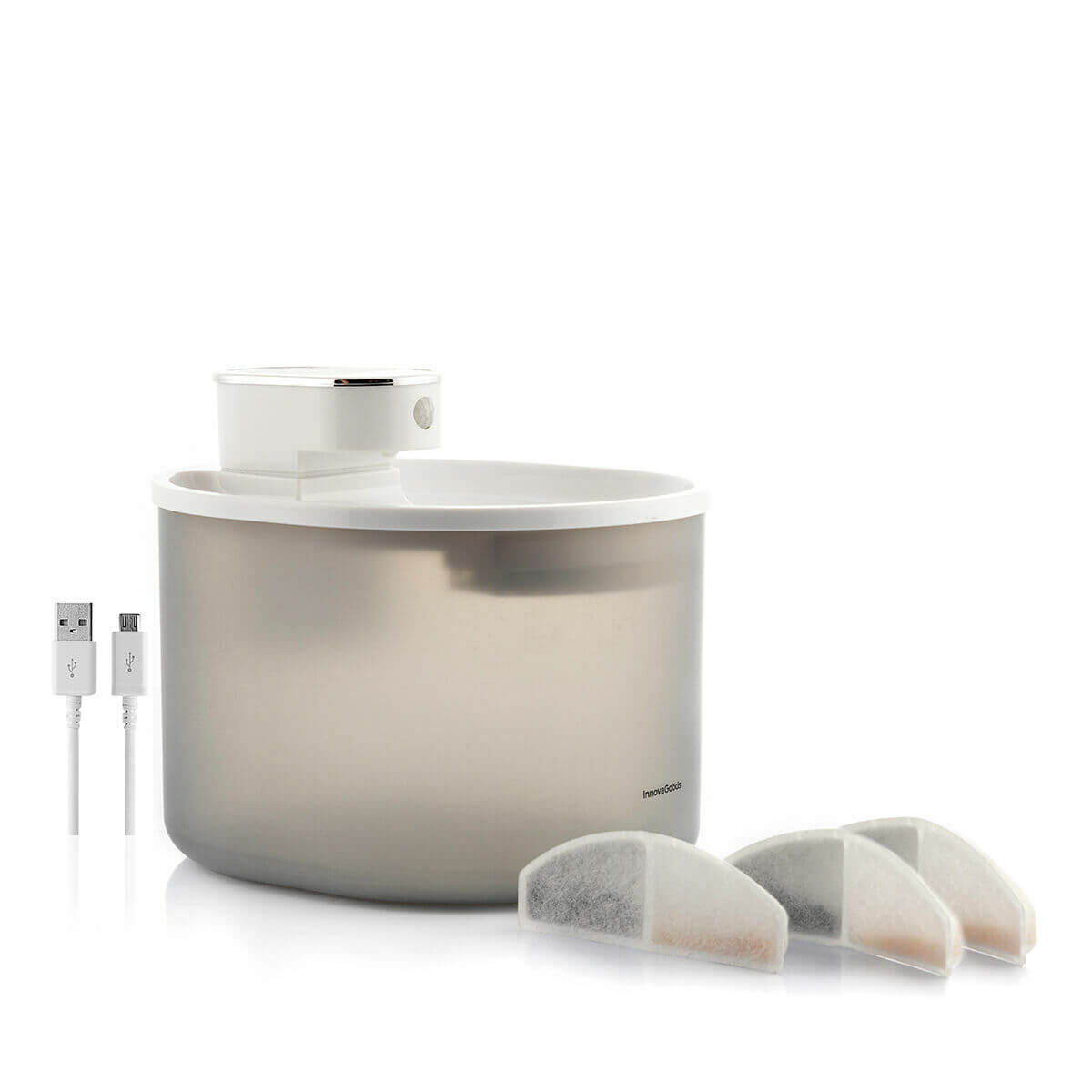 Rechargeable Cat and Dog Water Fountain with Sensor Refopet InnovaGoods