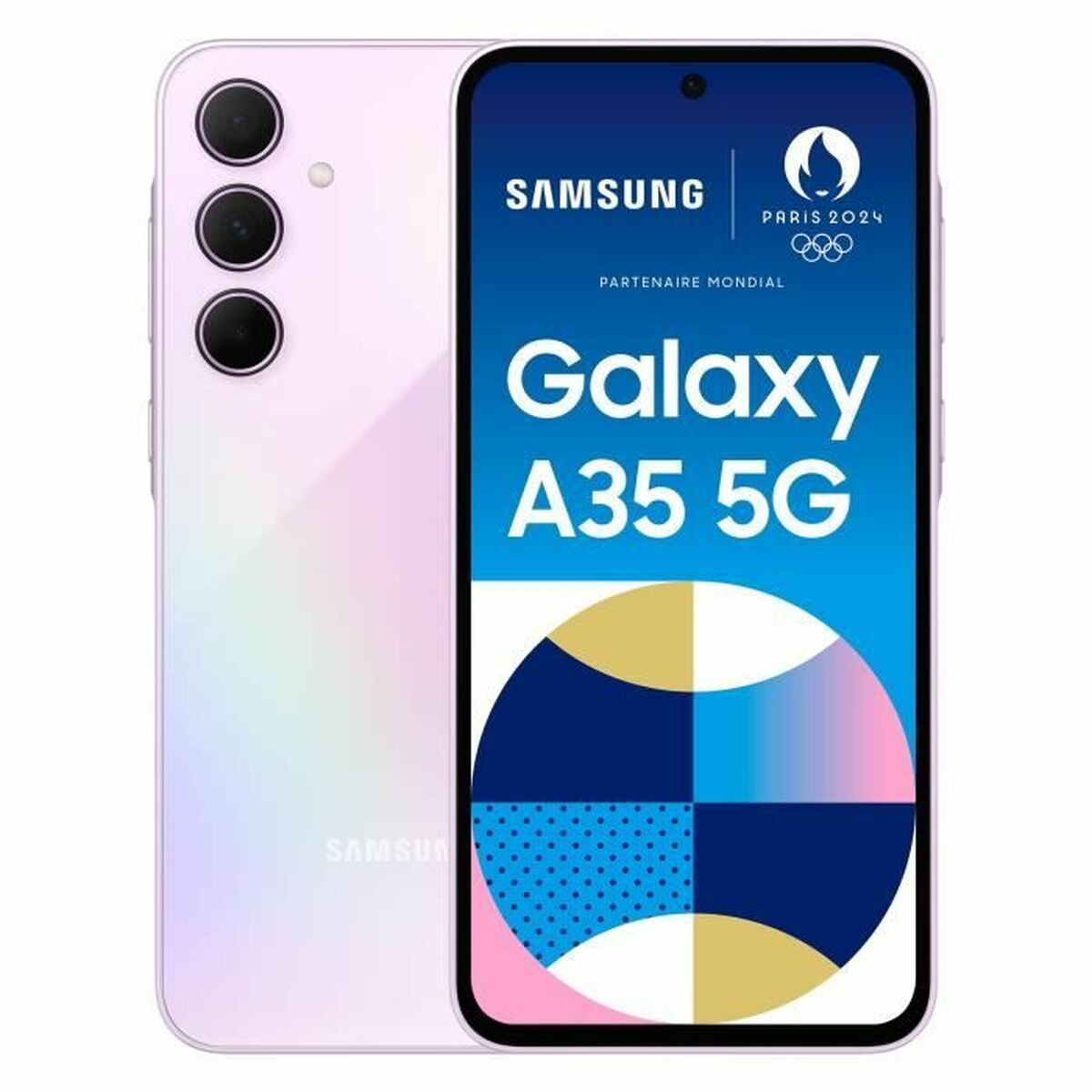 Smartphone Samsung 6 GB RAM 128 GB Lilac-0