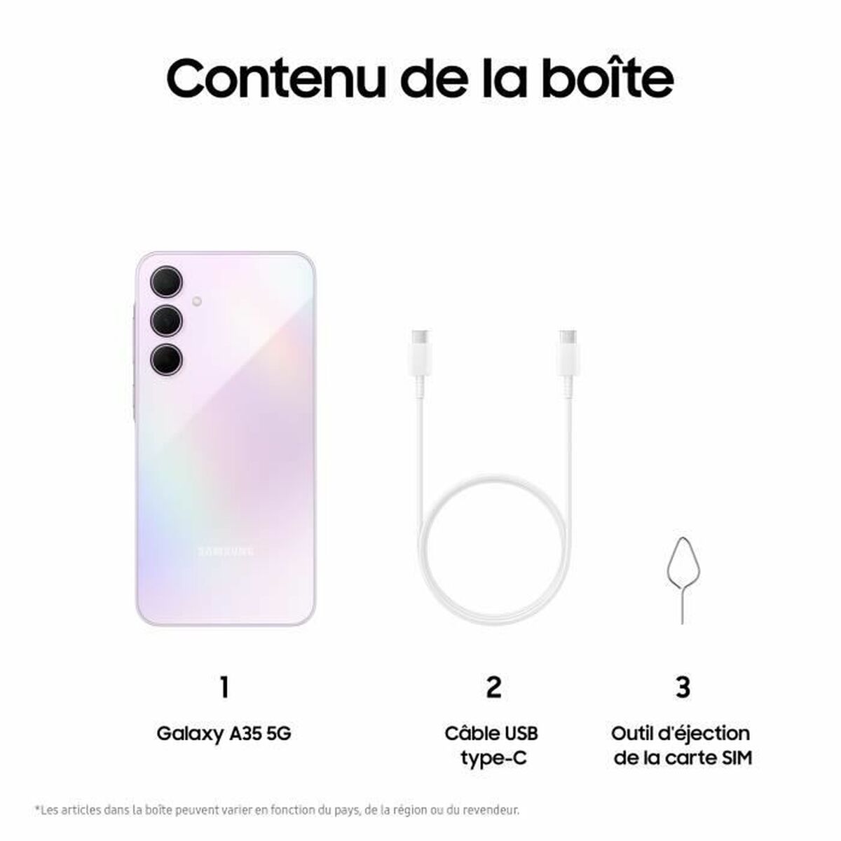 Smartphone Samsung 6 GB RAM 128 GB Lilac-2