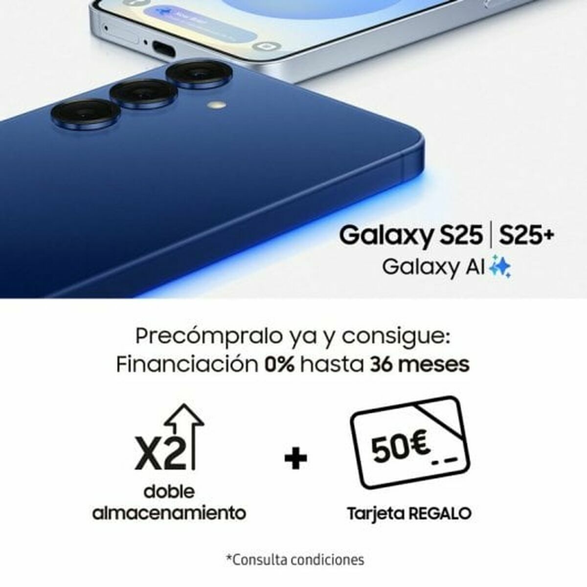 Smartphone Samsung Galaxy S25 6,2" Qualcomm Snapdragon 8 Elite 12 GB RAM 512 GB Navy Blue-6