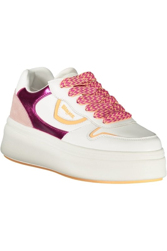 BLAUER SPORTS SHOES WOMEN WHITE - blibon.com