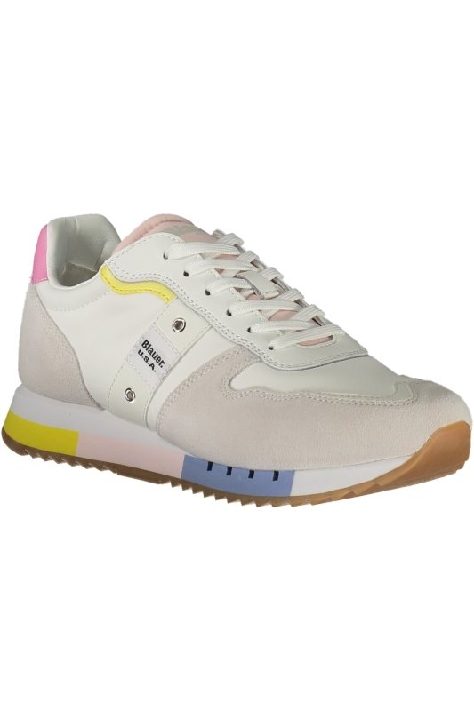 BLAUER SPORTS SHOES WOMEN WHITE - blibon.com