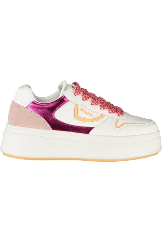 BLAUER SPORTS SHOES WOMEN WHITE - blibon.com