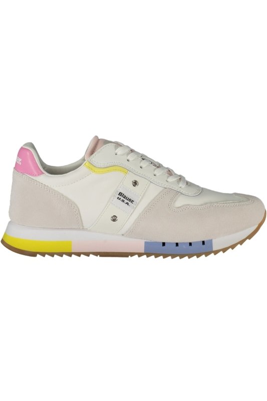 BLAUER SPORTS SHOES WOMEN WHITE - blibon.com