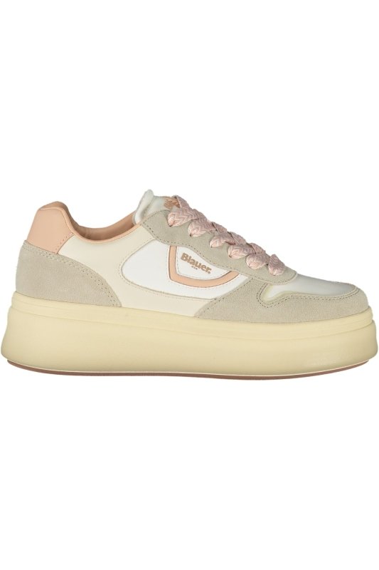 BLAUER SPORTS SHOES WOMEN WHITE - blibon.com