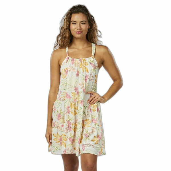 DRESS RIP CURL SUN DANCE UP WHITE TROPICAL