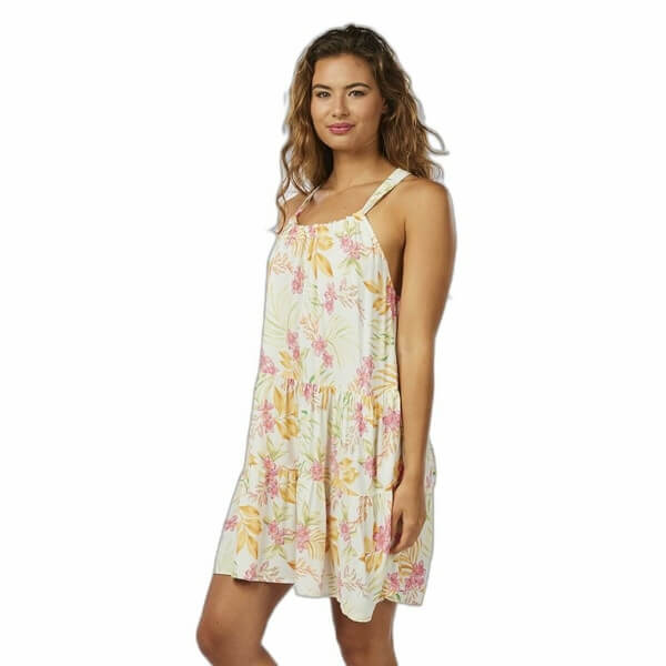 DRESS RIP CURL SUN DANCE UP WHITE TROPICAL