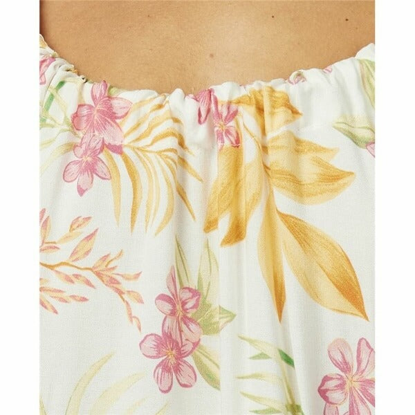 DRESS RIP CURL SUN DANCE UP WHITE TROPICAL