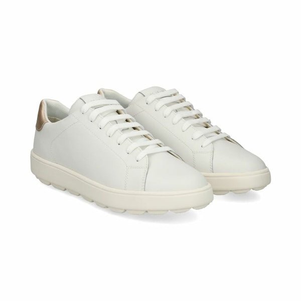 SCARPE CASUAL DA DONNA GEOX SPHERICA ECUB - 1 BIANCO - blibon.com
