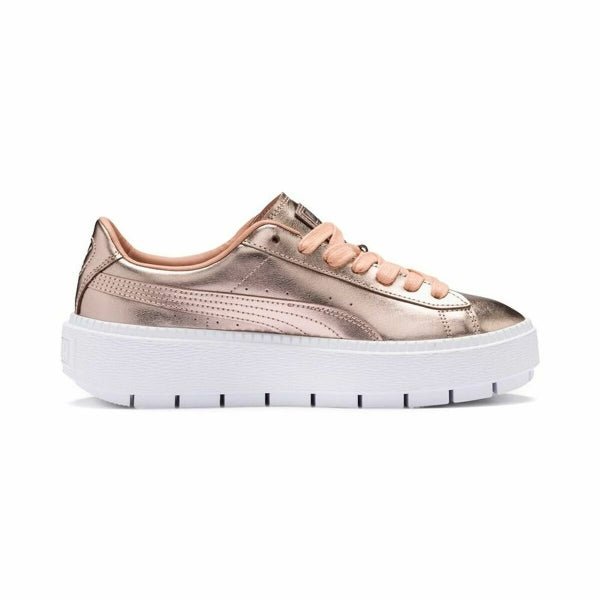 SCARPE CASUAL DA DONNA PUMA BASKET PLATFORM TRACE LUXE - blibon.com