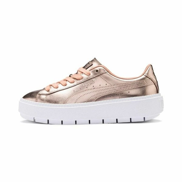 SCARPE CASUAL DA DONNA PUMA BASKET PLATFORM TRACE LUXE - blibon.com