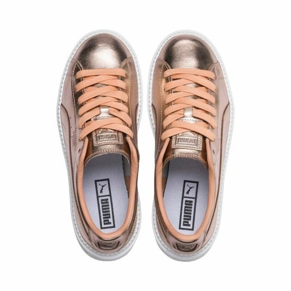 SCARPE CASUAL DA DONNA PUMA BASKET PLATFORM TRACE LUXE - blibon.com